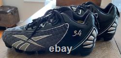 100% Authentic David Ortiz Game Worn Baseball Cleats #34 Red Sox HOF Size 12
