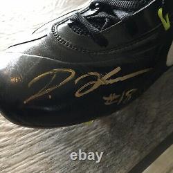 12/22/19 NFL Game Used Jersey Cleats Diontae Johnson Pittsburgh Steelers Signed