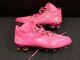 #17 Ryan Tannehill Miami Dolphins Game Used Pink Adidas Cleats