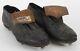 1956-60 Wes Covington Braves Game Worn Rawlings FleetFoot Cleats (MEARS LOA)