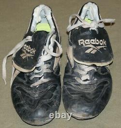 1996-98 Paul Molitor Minnesota Twins Game Used Worn Cleats Shoes Reebok