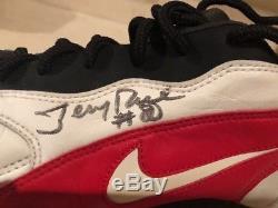 1998 Jerry Rice Signed Game Used Cleat JSA