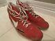 1998 MARK MCGWIRE SIGNED St Louis Cardinals Game Worn Used Cleats Shoes No Bat