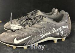 2004 Junior Rosegreen #4 Auburn Tigers DUAL SIGNED GAME USED Football Cleats