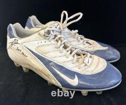 2004 Marquis Weeks #5 Virginia Cavs DUAL SIGNED GAME USED Nike Football Cleats