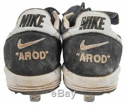 2005 Alex Rodriguez AROD Pair of Game Used Cleats Yankees MLB JT Sports PSA