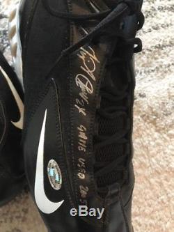 2005 Miguel Cabrera Autograph Game Used Cleats FREE SHIPPING Tigers Marlins COA