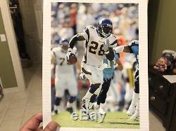 2008 Adrian Peterson Game Used & Signed Cleats 2 TD Performance Photo Matched