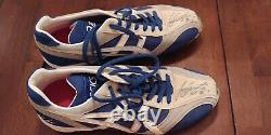 2010 KOSUKE FUKUDOME Signed Game Heavily Used Cleats Shoes Chicago Cubs MLB COA