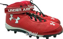 2012 Bryce Harper Game Used Worn Under Armour Rookie Cleats MEARS Authentic
