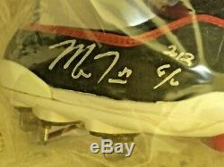 2012 MIKE TROUT ROOKIE YR DUAL-SIGNED GAME USED CLEATS With MIKE TROUT SIGNED LOA