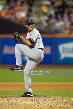 2013 New York Yankees Mariano Rivera GAME USED WORN cleats FINAL SEASON