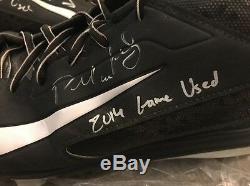 2014 Paul Goldschmidt Game Used Cleats! Signed And Inscribed! MLB & Fanatics
