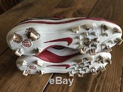 2015 Joey Votto Game Used Cleats MLB Authenticated Cincinnati Reds