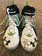 2015 Russell Wilson Signed Game Used Worn Cleats Seahawks vs CHI 9/27/15 COA