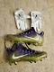 2016 Baltimore Ravens Game Used Worn Zach Orr Cleats and Gloves North Texas