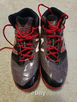 2016 Dustin Pedroia Game Used Pe Cleats! Boston Red Sox! Psa Dna Loa