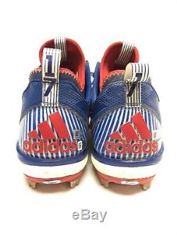 2016 GAME USED KRIS BRYANT Signed & Inscribed CLEATS MLB Fanatics COA Cubs MVP