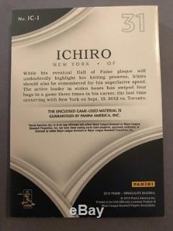 2016 Panini Immaculate Collection Baseball Ichiro Game Used Cleats 8/10