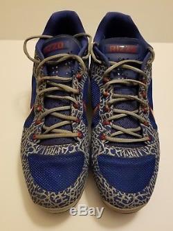2017 Anthony Rizzo Game Used Nike PE Cleats! Chicago Cubs! MLB Holo