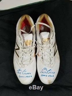 2017 Futures Game Used Ronald Acuna Autographed Cleats