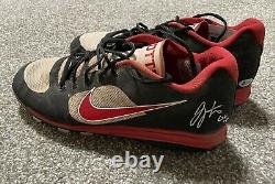 2017 Joey Votto Game Used Cleats Signed Cincinnati Reds