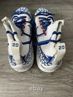 2017 Josh Donaldson Game Used Pair of Nike Cleats JT Sports Anderson Authentics