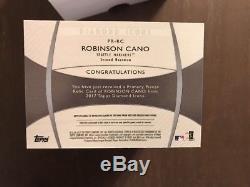 2017 Topps Diamond Icons Robinson Cano 1/1 Gold Game Used Cleats Mariners