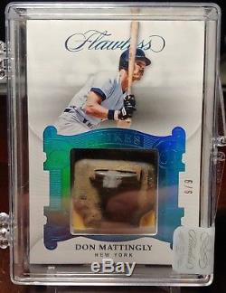 2018 Flawless DON MATTINGLY Spikes GAME USED CLEAT 6/6 YANKEES Last One