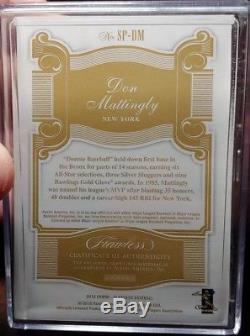 2018 Flawless DON MATTINGLY Spikes GAME USED CLEAT 6/6 YANKEES Last One