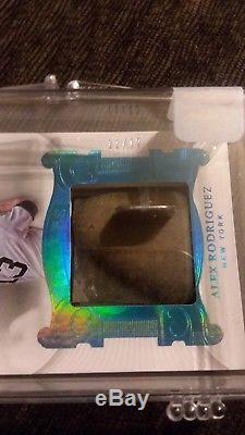 2018 Flawless Holo Blue Alex Rodriguez New York Game-used Cleat 11/12