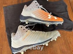 2018 Justin Verlander Houston Astros Game Issued Un Used Worn Cleats UA VER