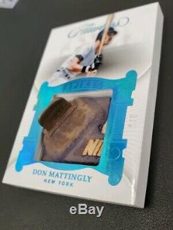 2018 Panini Flawless Don Mattingly Game Used Cleat Card /6 Yankees