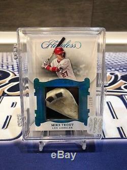 2018 Panini Flawless Mike Trout Spikes #5/17 Game Used Cleat