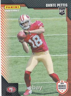 2018 Rookie Premiere NFL Dante Pettis 49ers Event Worn Cleat Used Photo Match