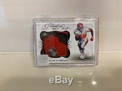 2019 Flawless Football Derrick Thomas 1/2 Game-Used Cleat Kansas City Chiefs