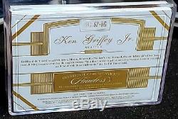 2019 Flawless KEN GRIFFEY JR 8/8 Game Used Jumbo Spikes Relic Cleat SSP
