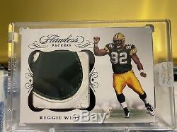 2019 Reggie White Flawless Nike Swoosh Cleat Relic #4/5 GAME USED! RARE