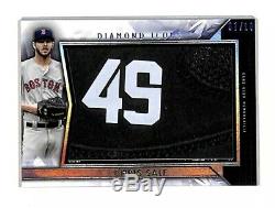 2019 Topps Diamond Icons Chris Sale /10 jumbo game used cleat patch card Red Sox