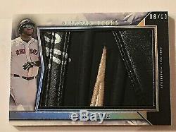 2019 Topps Diamond Icons David Ortiz Game Used Cleat #8/10 with Auto