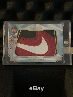 2020 Topps Diamond Icons Max Scherzer Game Used Nike Shoe Logo Patch Cleat 5/5