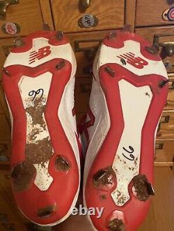 2021 MLB Cert Game Used Ryan O'Hearn Cleats Royals