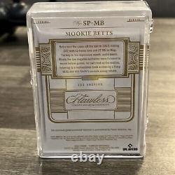 2022 Flawless Mookie Betts Spikes Game Used Dirty Cleat # 05/12