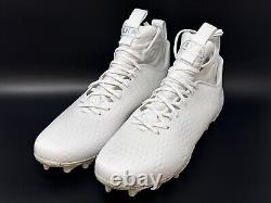 2022 Navy Midshipmen NAVY x NASA Game Issued Under Armour Football Cleats