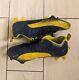 2023 Michigan Nike Jordan 12 Player Team Issued Used Worn Football Retro Cleats