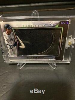 ALEX RODRIGUEZ 2019 TOPPS DIAMOND ICONS CLEAT GAME USED YANKEES #/10 Nike Sign