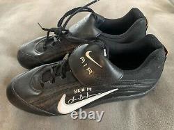 AUTO Lance BERKMAN Houston ASTROS Game Used Cleats NIKE Zoom Air MLB withCOA