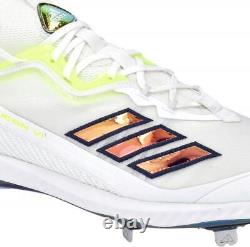 Aaron Judge Yankees Player-Issued White & Green Adidas Cleats from 2021 Season