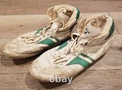 Abdul Salaam Game Used Worn Cleats Shoes NY Jets Sack Exchange Circa 1980's COA
