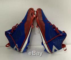 Adidas Kris Bryant Sample PE Game Used Cleats Player Exclusive Cubs Size 13.5
